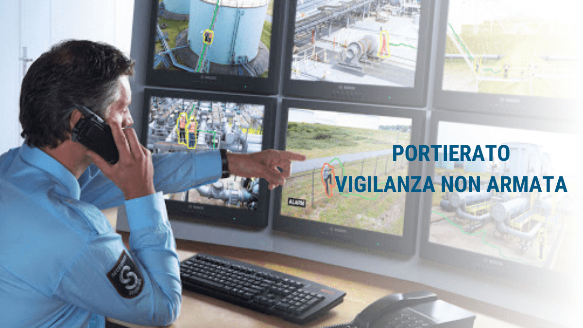 Portierato Vigilanza Guardiania Civitavecchia e Roma